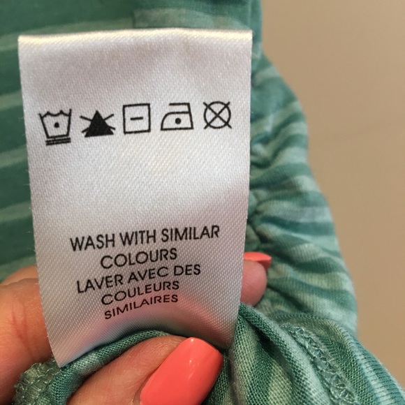 Kismet green striped t shirt - Picture 4 of 5